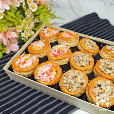 雙重酥皮盒拼盤(10件)