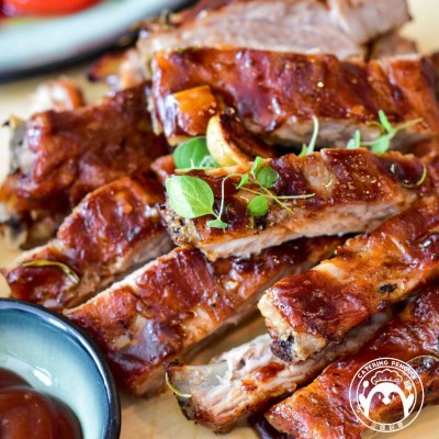 惹火醬燒BBQ豬仔骨(切件12件)