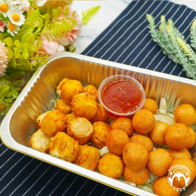 街頭椒鹽燒賣+魚蛋(2磅裝)