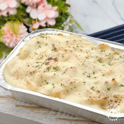 雙重芝士白汁焗龍脷柳飯(2磅裝)