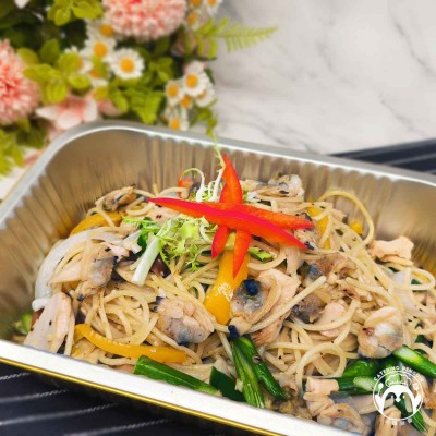 蒜香蜆肉炒意粉(2磅裝)