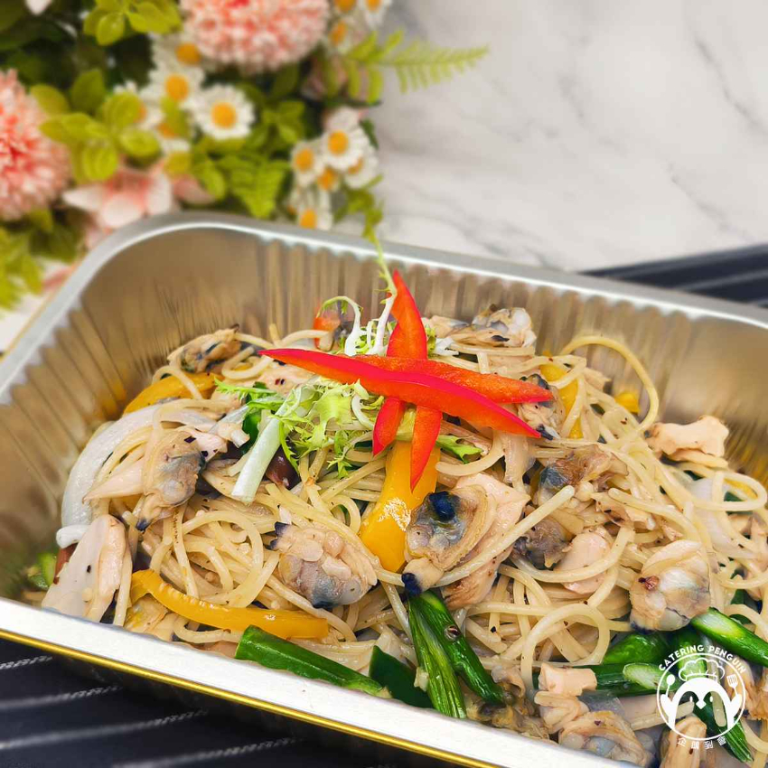蒜香蜆肉炒意粉(2磅裝)