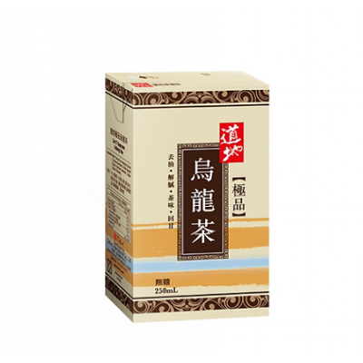 包裝 道地烏龍茶250ml