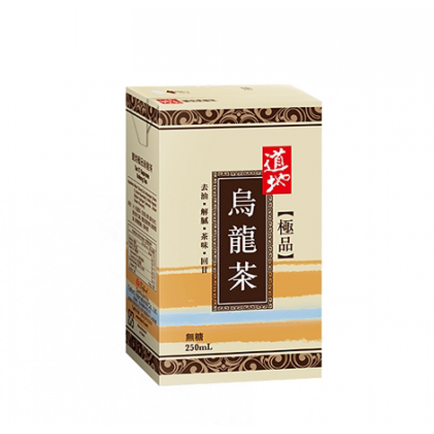包裝 道地烏龍茶250ml