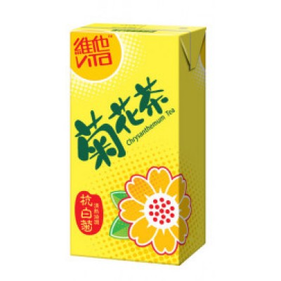 包裝 維他菊花茶250ml