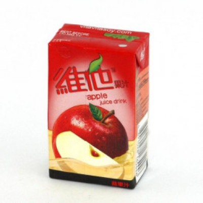 包裝 維他蘋果汁250ml