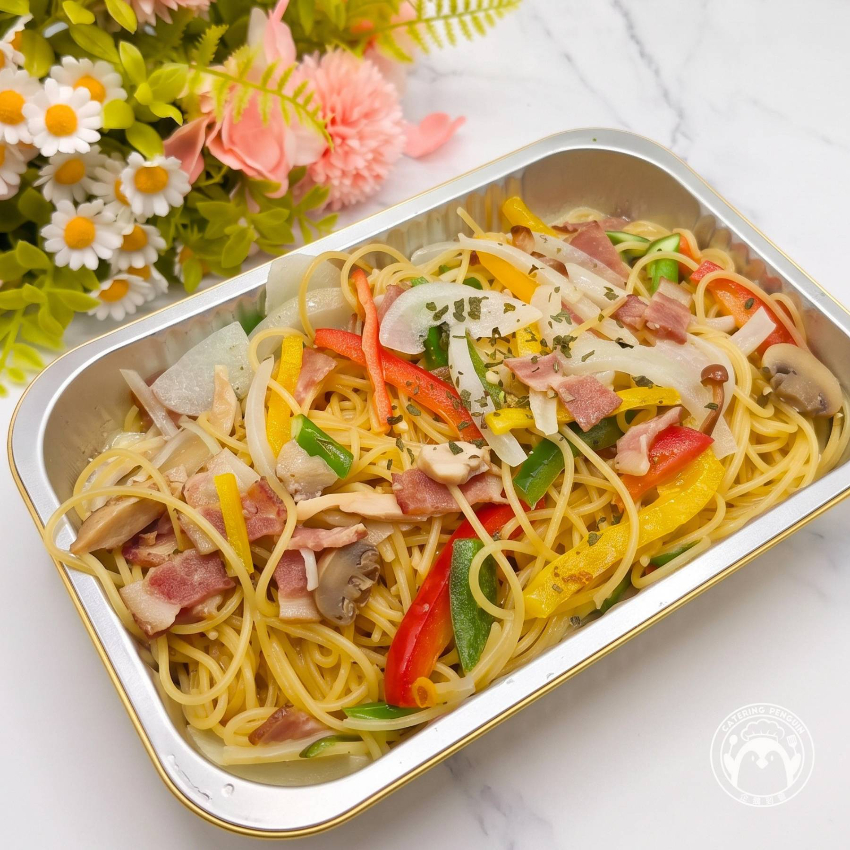 忌廉煙肉野菌燴意粉(2磅裝)